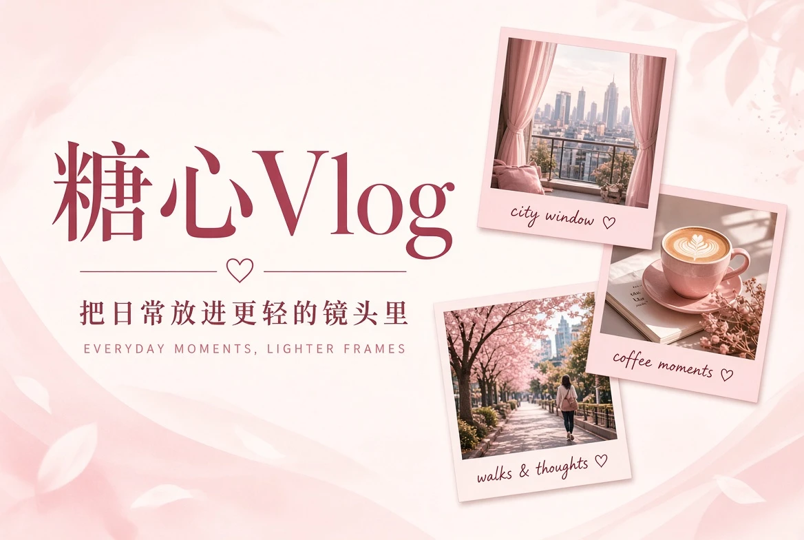 糖心Vlog品牌横幅
